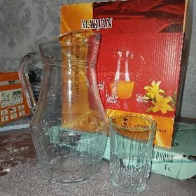 набор графин со стаканами