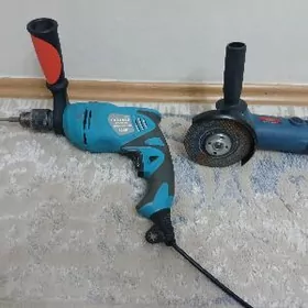 Болгарка и дрел
