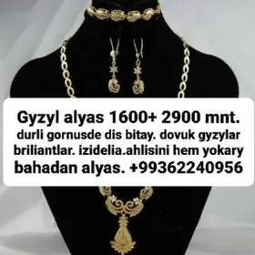 gyzyl alyas gymmat bahadan