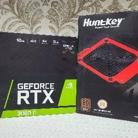 ВИДЕОКАРТА  RTX 3080Ti + БП