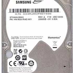 Жесткий диск 2 тб 2,5’ Samsung