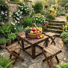 стол и табуретки