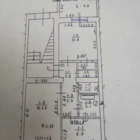 1 этаж 2 ком Свабодеа