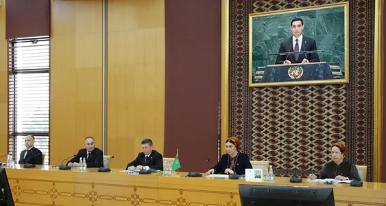 Türkmenistanyň DIM-inde HZG bilen hyzmatdaşlygyň «Ýol kartasynyň» durmuşa geçirilişi maslahatlaşyldy