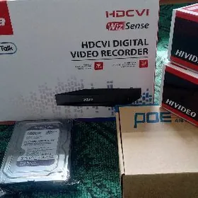 комплект 2 камеры для подъезда