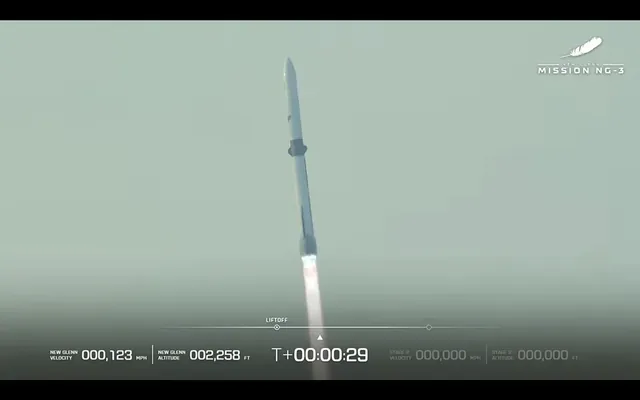 Blue Origin впервые повторно запустила ракету New Glenn - img 2