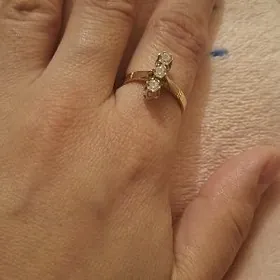 gyzyl yuzuk 2.36gr 585 proba