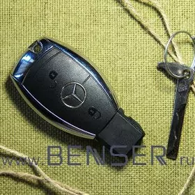 Mersedes ключ зажигания