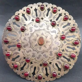 Брошь серебро/broşka gulyaka.