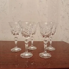 хрустальные фужеры