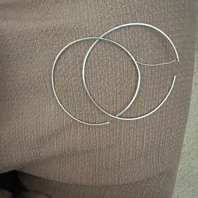 Серебряные сережки