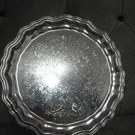 Поднос мельхиор СССР