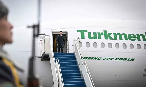 Türkmenistanyň Prezidentiniň Gazagystan Respublikasyna iş sapary başlandy