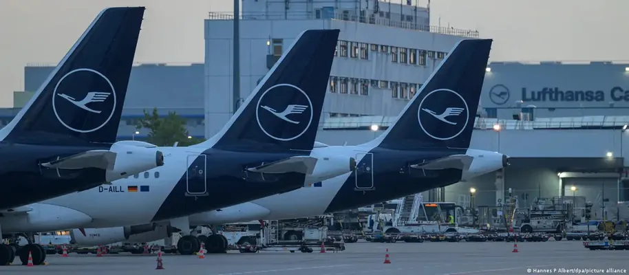 «Lufthansa» ýangyç tygşytlamak üçin 20 müň uçuşy ýatyrýar