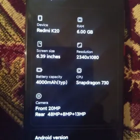 Redmi k20