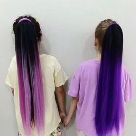 Цветные хвостики