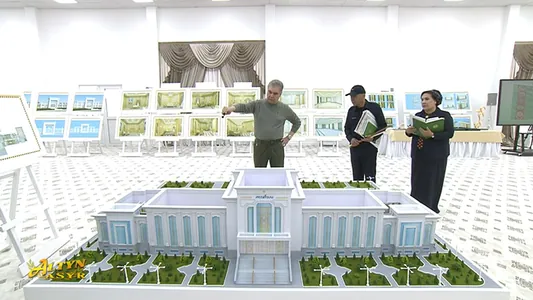 В Аркадаге построят электростанцию на возобновляемых источниках и центр «Arkadag»