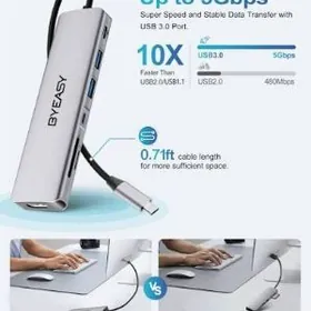 BYEASY HUB TYPE C 7IN1