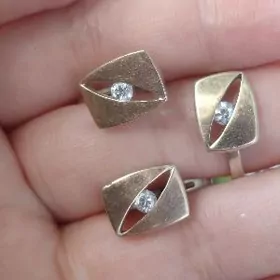 Серебро комплект опылением зол