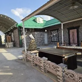 Bagyr Medenýet öýiniň ýany