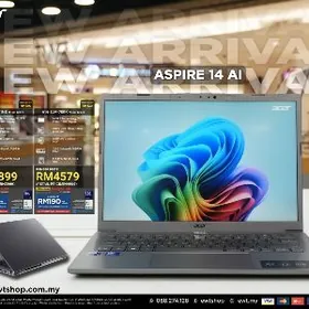 32GB|1TB|Ultra-7|Aspire 14 AI