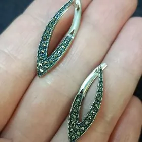 серебро, серьги