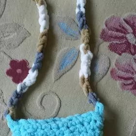 вязанная сумка