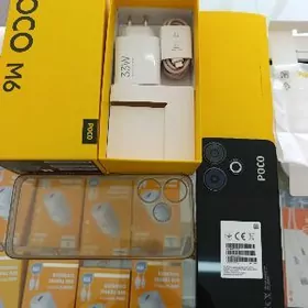 Poco M6 8/256 gb paket yaly