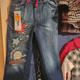 джинсы девочки новые
