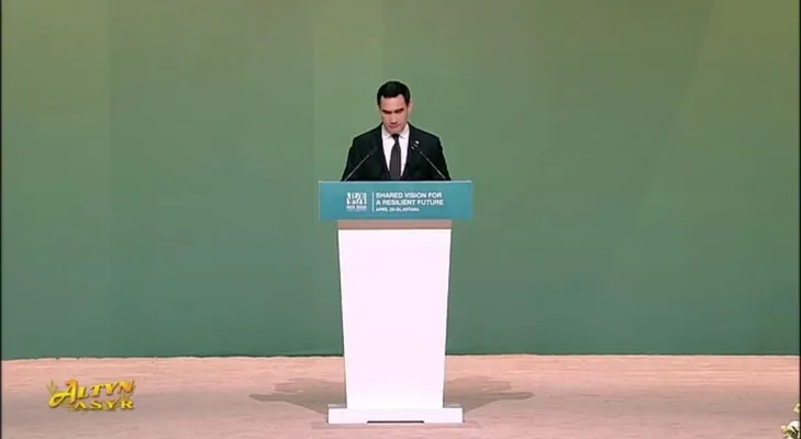 Serdar Berdimuhamedow Sebitleýin ekologiýa sammitinde anyk başlangyçlary öňe sürdi