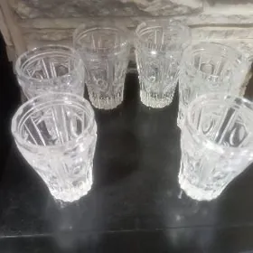 хрусталь вазы и фужеры