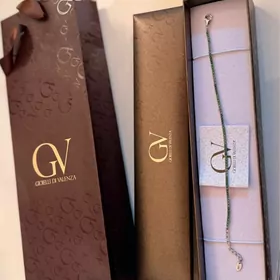 Браслет с изумрудом