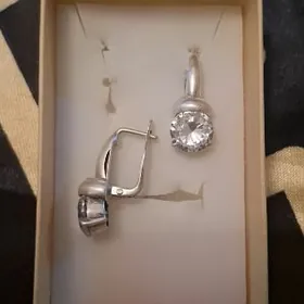 Серебро серьги