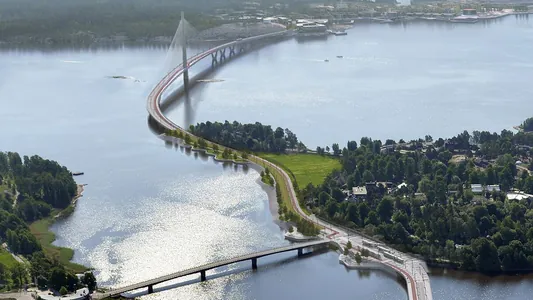 Finlýandiýanyň paýtagtynda dünýäniň iň uzyn pyýada köprüleriniň biri açyldy