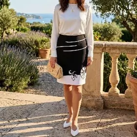 Юбка чёрная