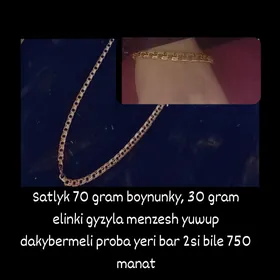 Satlyk gyzyla menzesh 70 gram