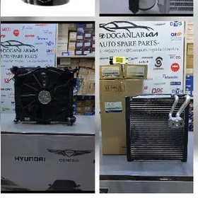 Hyundai kia suw kondisioner radiator difuzor ispar