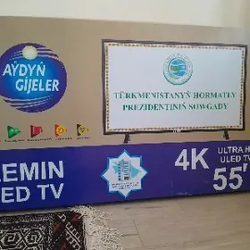 Zemin Led Tv 4k '55