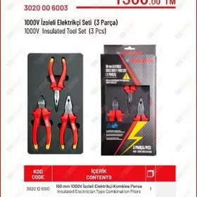 İzeltaş 1000V izoleli elektrik