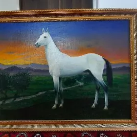 Elde Çekilen atyň suraty