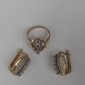 komplekt gyzyl 585 proba