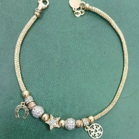 Gyzyl braslet Pandora