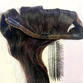 saç naturalny шиньон