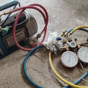 вакуум + манометр