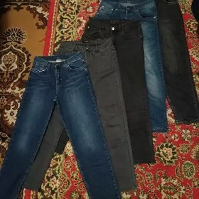 скини джинсы