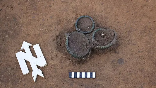 Под Дрезденом нашли клад бронзовых украшений возрастом более трех тысяч лет