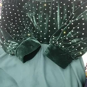 yaşyl şifon koynek