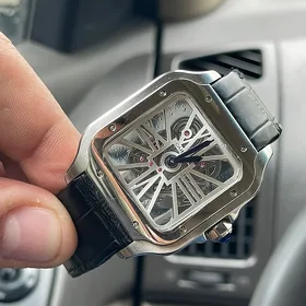 Cartier santos de skeleton