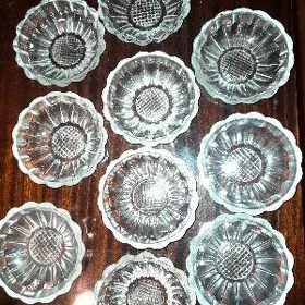 розетки стеклянные