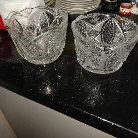 конфетница хрустальная